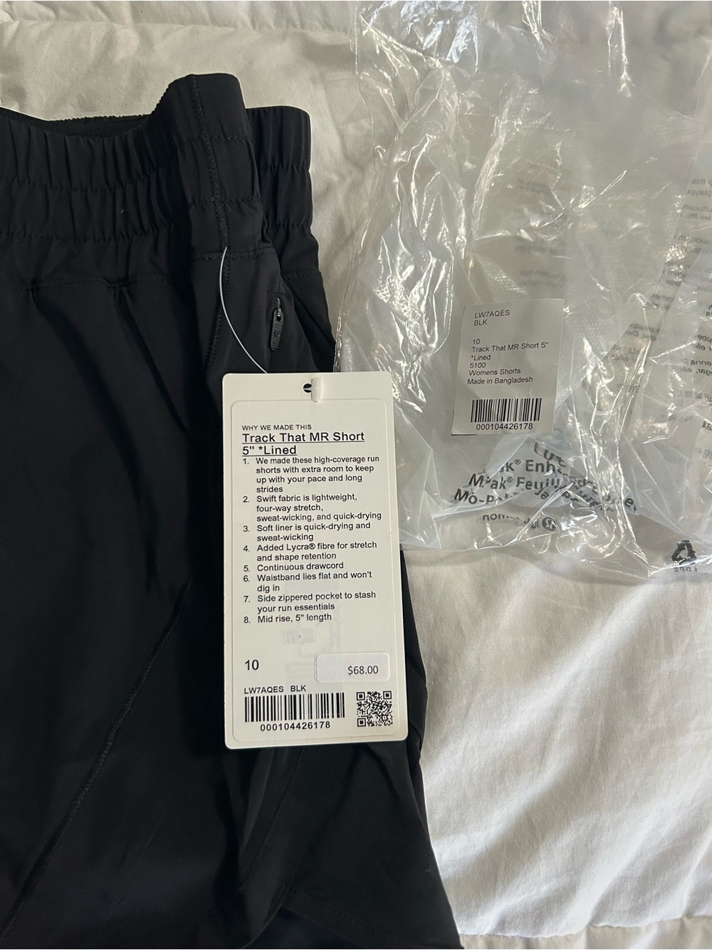 Lululemon Track That Mid-Rise Lined Short 5" Size 10 - Picture 9 of 10